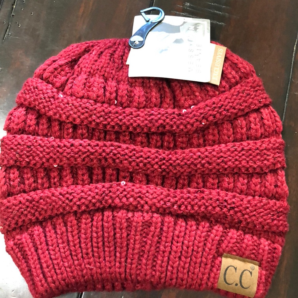 Messy Bun Beanie